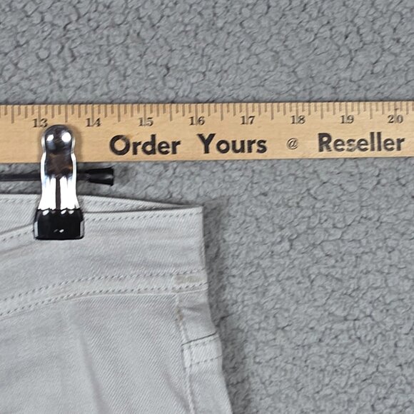 AG Adriano Goldschmeid Jeans Mens Size 31x34 Silver Slim Straight Stretch Denim - Picture 10 of 13